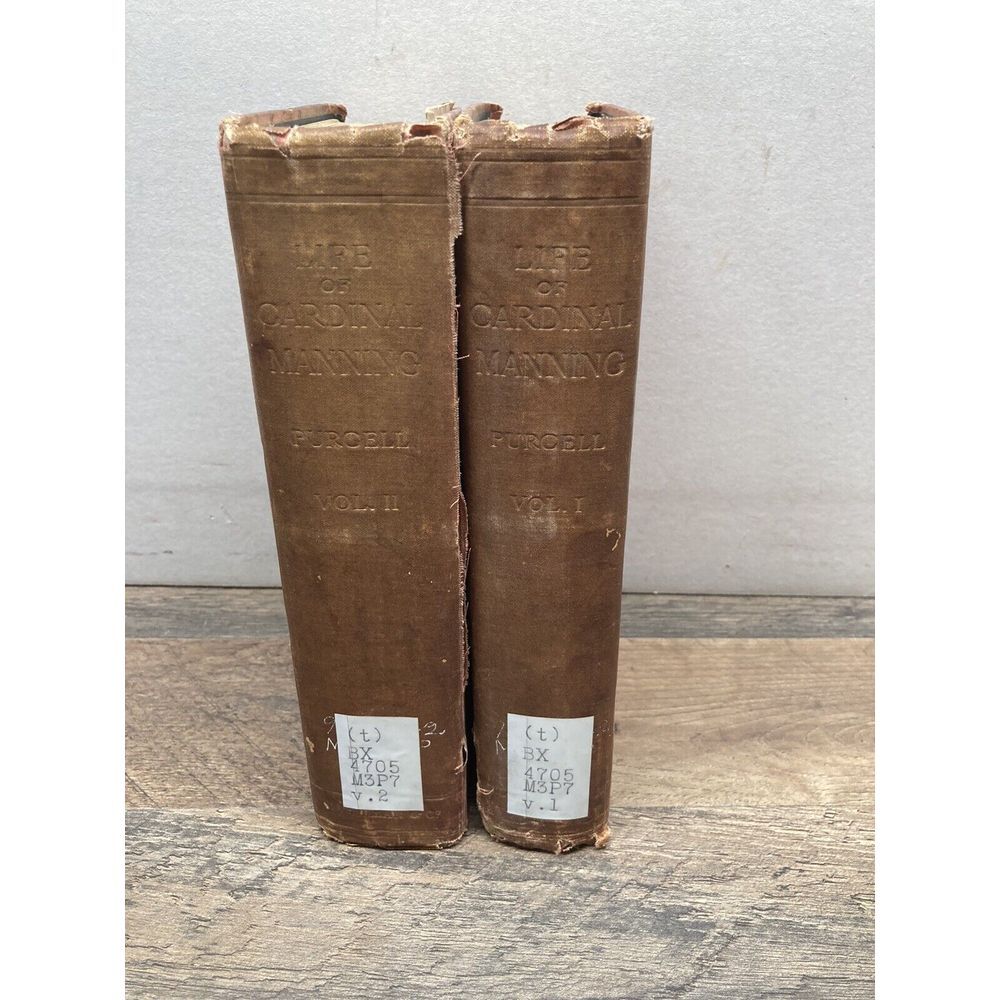 Edmund Sheridan Purcell / Life of Cardinal Manning Archbishop of Westminster 1st
